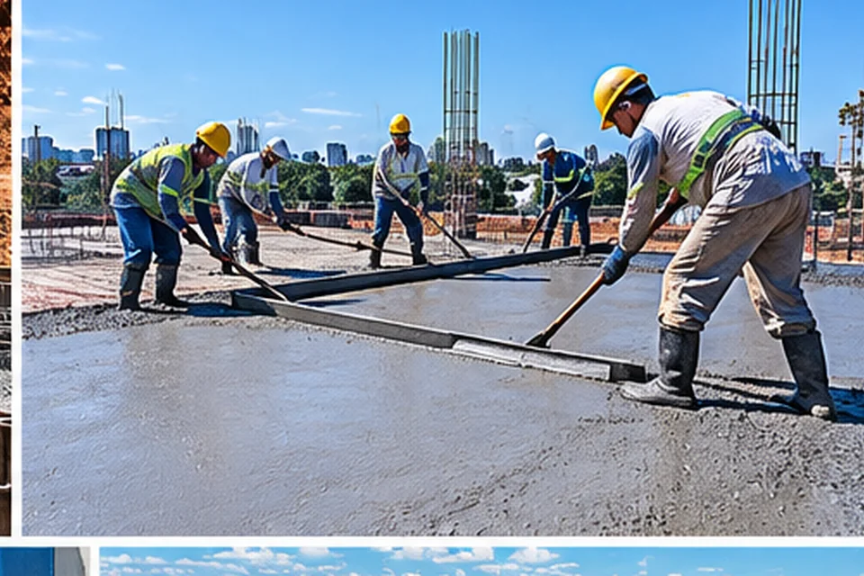 Concretagem de laje em Brasília
